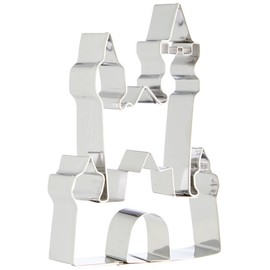 Städter Neuschwanstein Castle Approx. 11 cm Stainless Steel, Silver, 11 x 11 x 1 cm