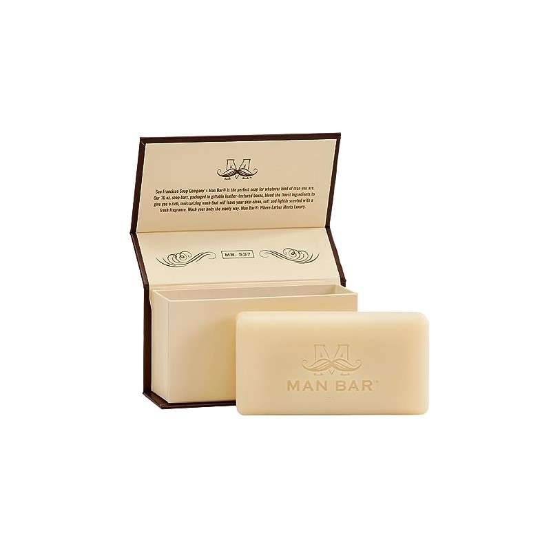 San Francisco Soap Company Revitalizing Man Bar, Exotic Musk &