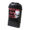 Mazume MZAS-724-01 Slim Mobile Case, Black x Red, Free