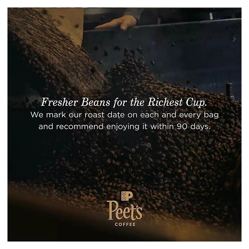 Peet's Coffee 2 Packs Peet's Coffee Major Dickason's Blend Deep Roast,