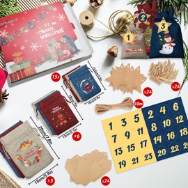 Advent Calendar for Filling Fabric