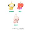 Solomon Shoji BT21 Minini Reel Keychain, REEL KEY HOLDER Plush