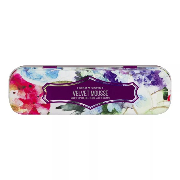 Hard Candy Velvet Mousse Matte Lip Color Tin, 1078 Wisteria,