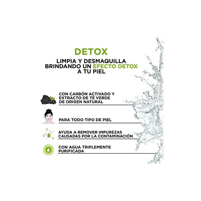 Ponds Agua Micelar DETOX 300 ml