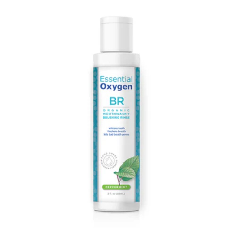 N/A Essential Oxygen Brushing Rinse 3 oz Promotes Fresh Breath