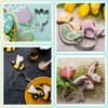 Funtery 12 Pieces Spring Flower Cookie Cutters Set Butterfly Flower