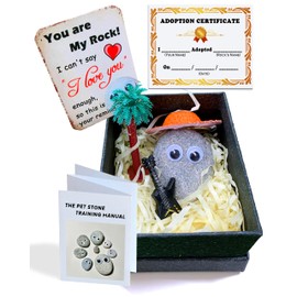 Anniversary I Love You Sign You are My Rock Gift, Cute Romantic Home Decor, Funny Valentines Birthday Christmas Presents Decorations Gifts for Boyfriend Husband Him Her Wife Girlfriend Couple Mom Dad