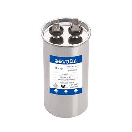 Sotubx 15uF 370/440VAC 50/60Hz CBB65 CBB65A Round Run Start Capacitor 15 MFD 370V/440V Air Conditioner for AC Unit Fan Motor Start or Pool Pump or Air Condenser Straight Cool