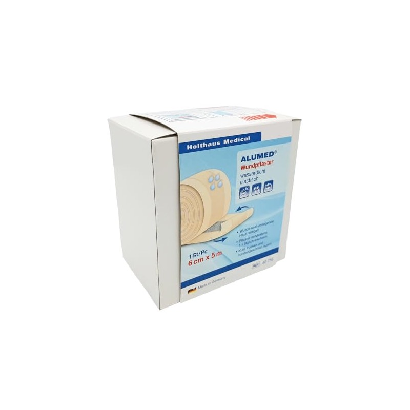 Alumed Wound Plasters 6cm x 5m