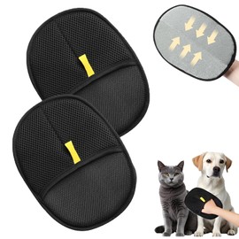 SOPSTUO Pet Hair Removal Glove for Dogs & Cats Gloves Grooming for Deshedding, Washing, Reusable Pet Hair Remover Glove