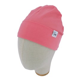 Gorro de punto con forro de satén sedoso para recién nacidos, bebés, niñas y niños pequeños, gorros para la salud del cabello, 011 Cott Sandía, 0-6 Meses
