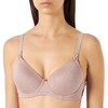 Noppies Maternity Women's Cotton Comfort Nursing Bra Padded, Bark Melange-P865,