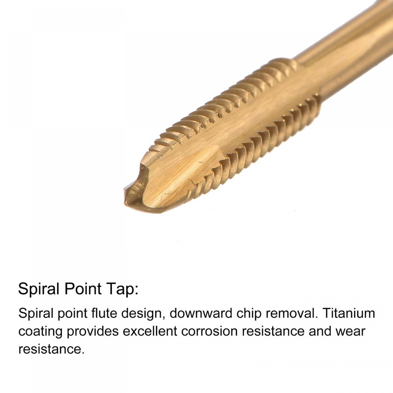 sourcing map M4 x 0.7 Spiral Point Thread Tap and