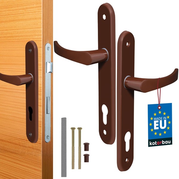 KOTARBAU® Door Handle 90 mm Right Left for Profile Cylinder