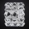 Clear Quartz Crystal Cube with 54 Pyramid - 1" Mini