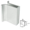 Gordon Glass Co. Brite Chrome Frameless Shower Door Slip-On Finger