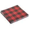 Unique Plaid Lumberjack Beverage Napkins - 5' x 5', 16