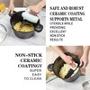 8.5qt Pasta Pot with Strainer Lid, Cast Aluminum Stockpot Multipot,
