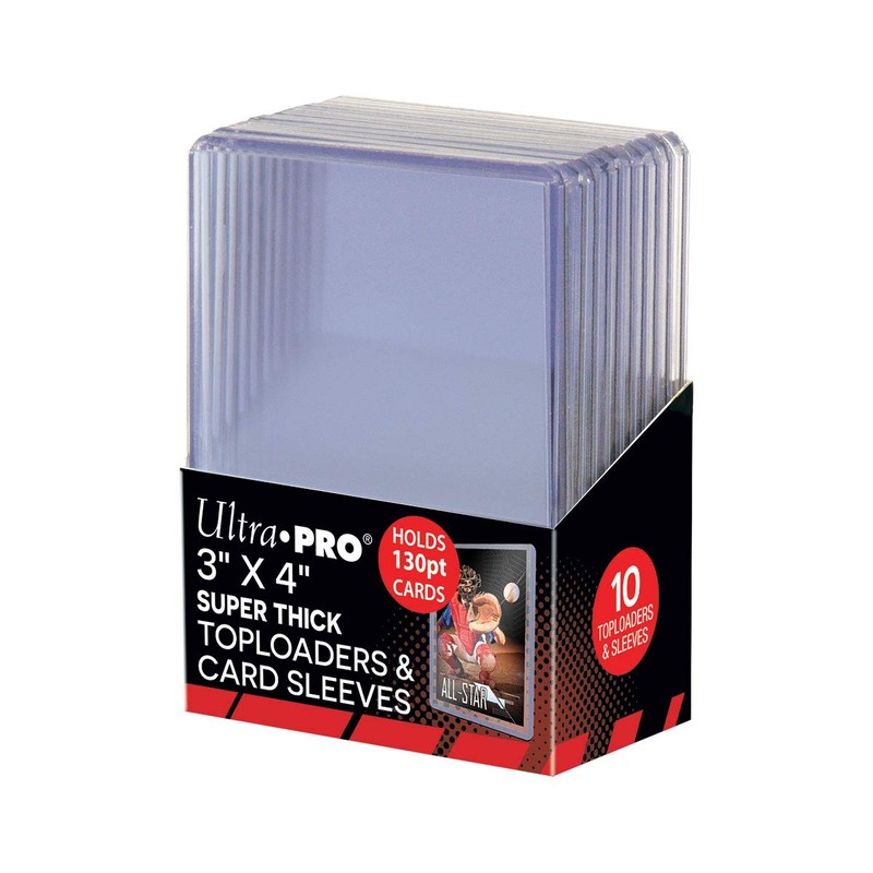 Ultra Pro 3 x 4 Super Grueso 130PT Toploader con