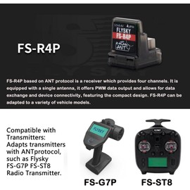 UltraPower Corona R4DM-SB 4ch JR Compatible DMSS 2.4GHz Receiver (R4DM(4ch))