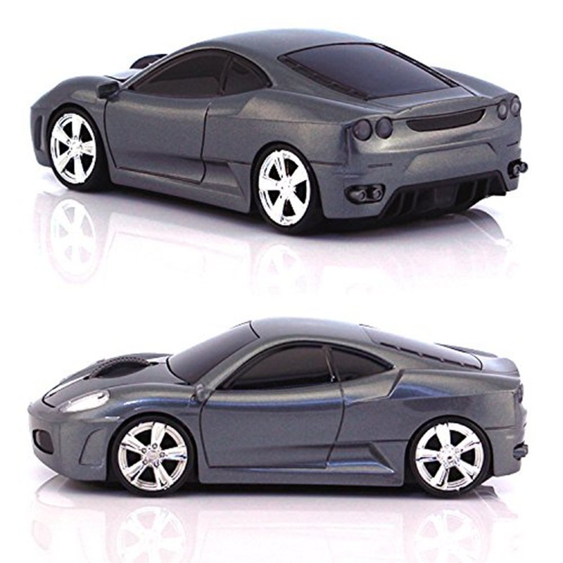 UrChoiceLtd® Car Mouse, 2.4GHz Wireless Mouse 3D 1600DPI Sports Racing