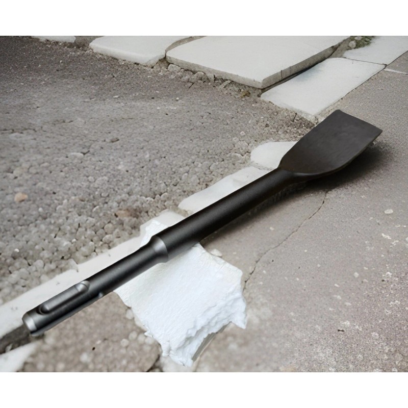 Infinity SDS Plus Tile Flat Curve Chisel Bit 1-1/2” x