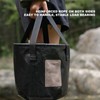 20L Portable Camping Bucket PVC Folding Water Bucket High Capacity