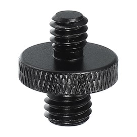 PATIKIL Tripod Screw Adapter 1/4" Male to M8 Male, Tripod Nut Connectors Camera Mount Screw Camera Double Head Converter for Microphone Holder Magic Arms Accessories