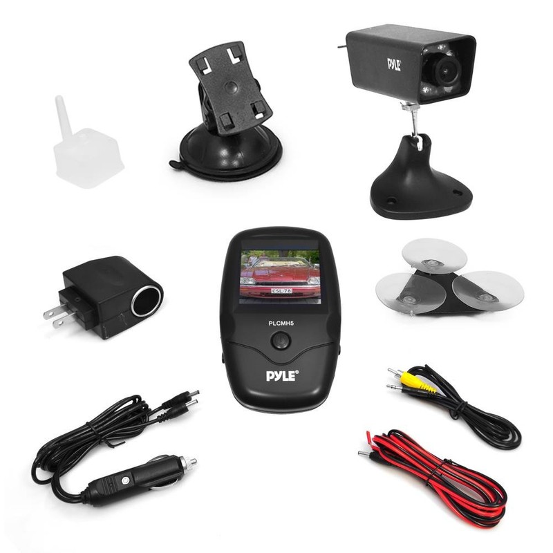 Pyle PLCMH5 Wireless Rearview Backup Trailer / Hitch Camera, Waterproof