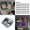 ASTAMOTOR 68345 Chrome Brake Valve Plate Fit for Peterbilt 357