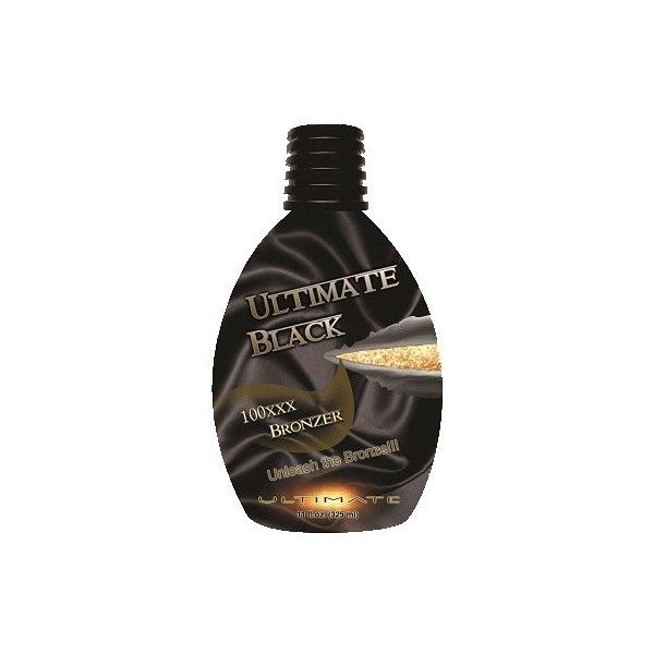 Ultimate Black 100X Bronzer Tanning Lotion By Ultimate