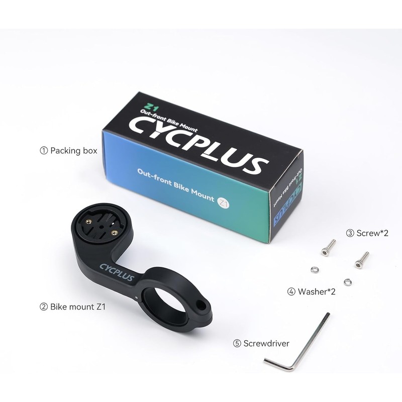 CYCPLUS Z1 Bicycle Computer Mount Handlebar Mount Only Fits Handlebars