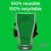 Virtually Glass Quality Reusable Polycarbonate Plastic Coupe Cocktail Glasses Unbreakable