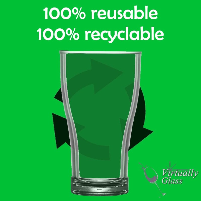 Virtually Glass Quality Reusable Polycarbonate Plastic Coupe Cocktail Glasses Unbreakable