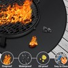 36'' Fire Pit Mat for Solo Stove Bonfire, Round Fireproof