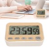 Woodgrain Kitchen Timer, Accurate User Friendly Studying Timer with Learning