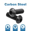 Pack of 50 M3 Hexagon Socket Screws Set, Black Hex