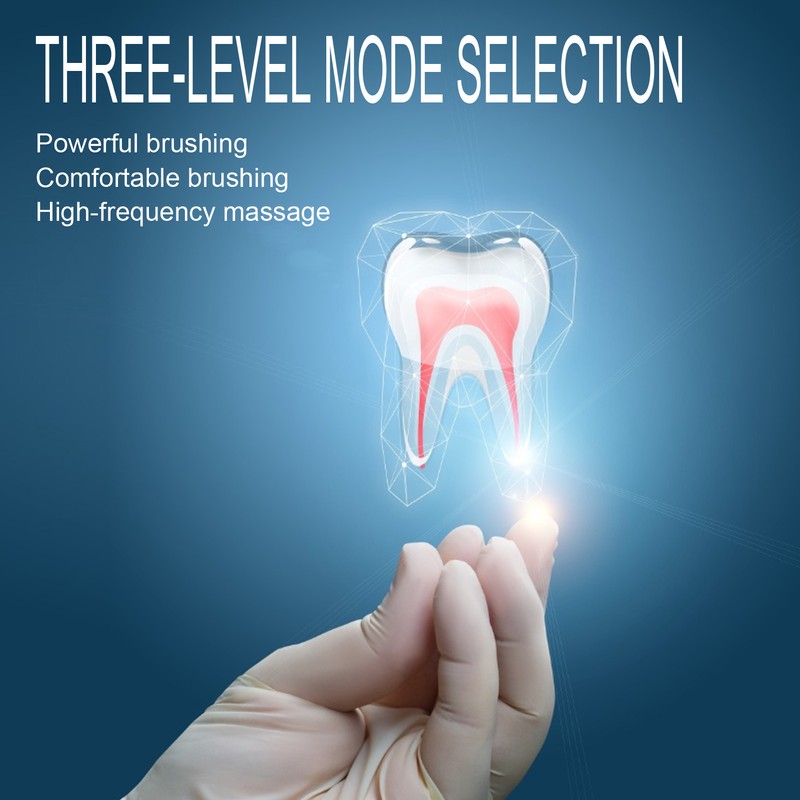 360Dgree UShape Toothbrush Rechargeable Automatic Toothbrush Silicone Oral Care Tool