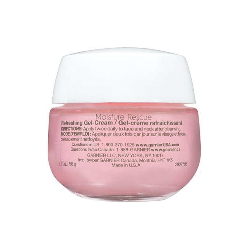 Garnier SkinActive Moisture Rescue Face Moisturizer, For Dry Skin, 1.7