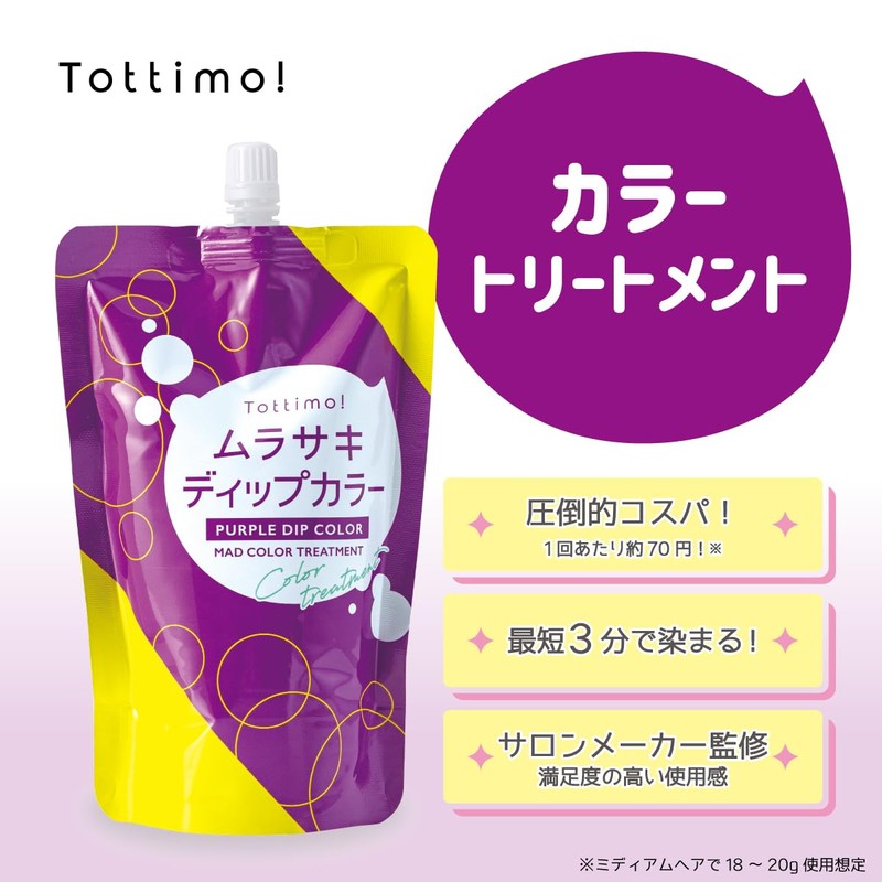 Tottimo! Dip Color Treatment, 17.6 oz (500 g)