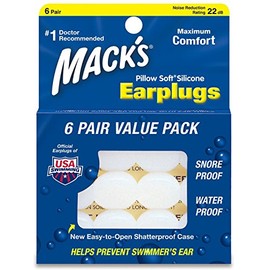 Mack's Pillow Soft Ear Plugs for Adults