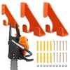 Attimal 2Pack Chainsaw Wall Mount & Hanger - Heavy-Duty Universal
