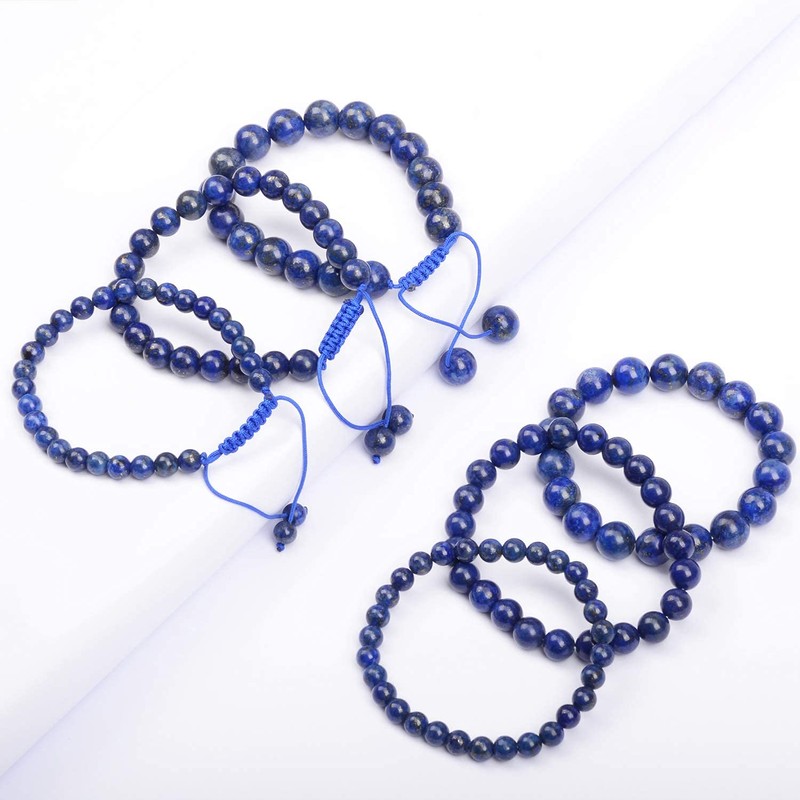 AD Beads Smooth Natural Gemstone Round Loose Beads 15" 4mm