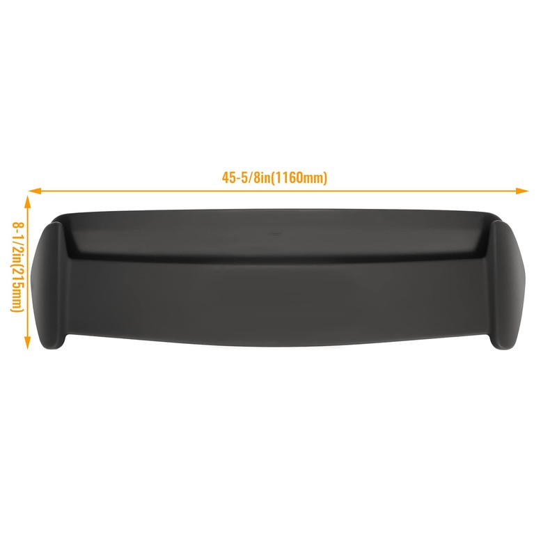KUAFU Roof Spoiler Wing Compatible with 1996-2000 Honda Civic 3Dr