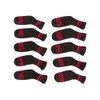 Scott Edward 10 Pcs Golf Iron Club Covers Head Covers
