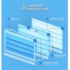 50 Pack of Disposable Protective Face Masks