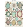 Stamperia - Junk Journal Stickers, Cut-Outs, and Backgrounds for Scrapbooks,