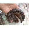 Handicraftviet Hand-Carved Wooden Hair Comb, Wooden Viking Comb for Men's