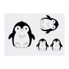 4 x 'Cute Penguin Chick' Temporary Tattoos - Water Resistant,