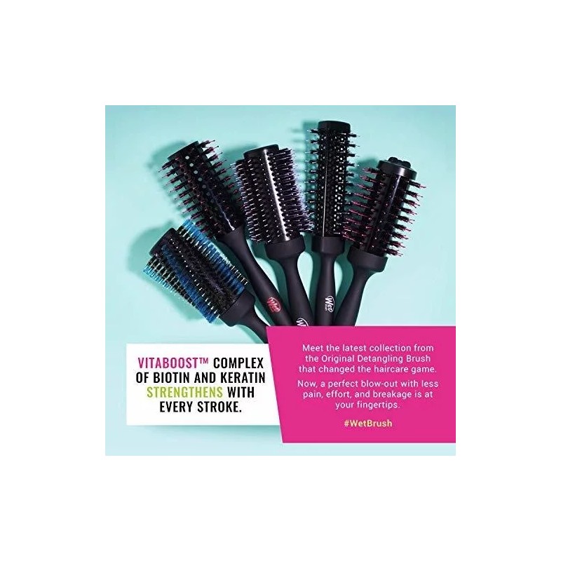 Wet Brush Beach Waves Cepillo Redondo Todo Tipo De Cabello
